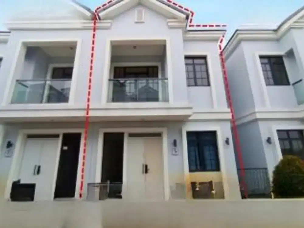 DIJUAL VIA LELANG RUMAH MODERN SIAP HUNI DI PERUMAHAN SWAN CITY TANGERANG