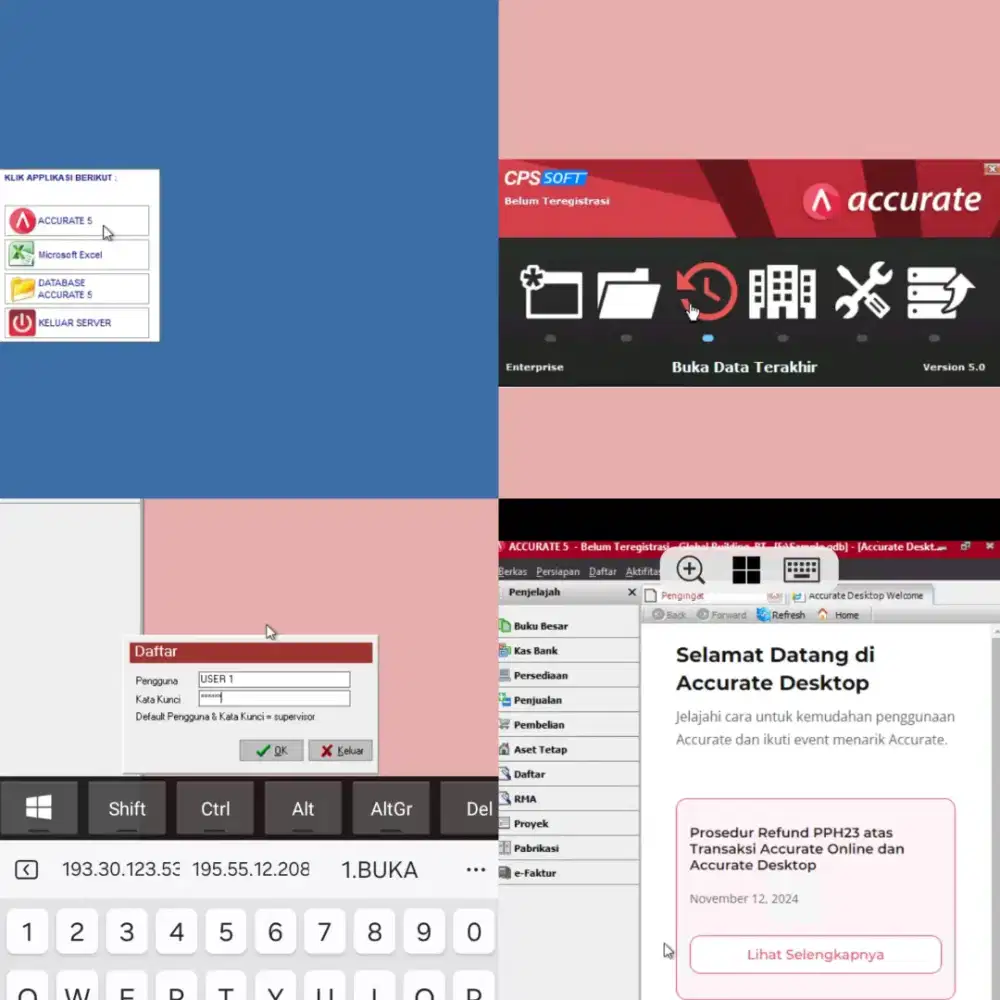 Free Trial Server Online accurate enterprise 5