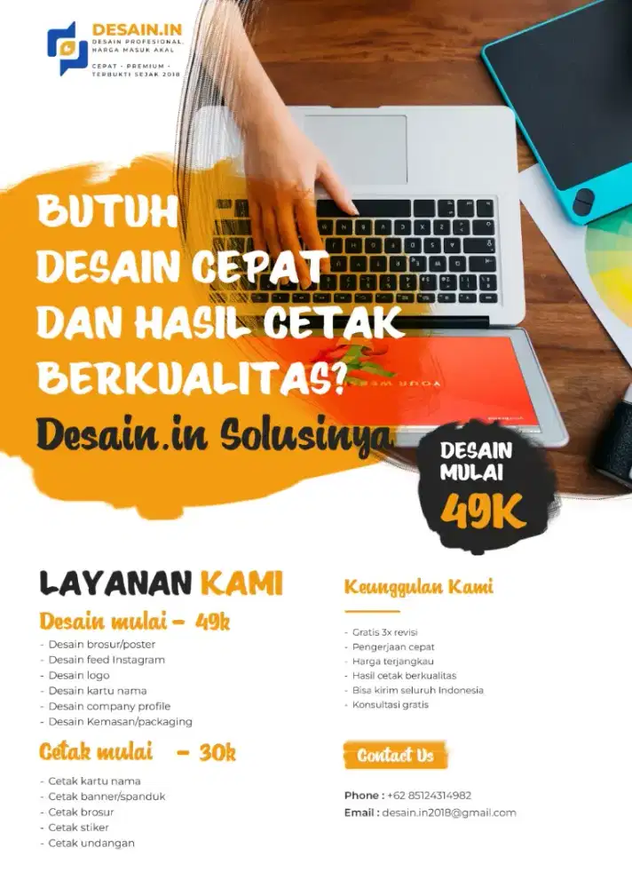 Desain murah, apa saja