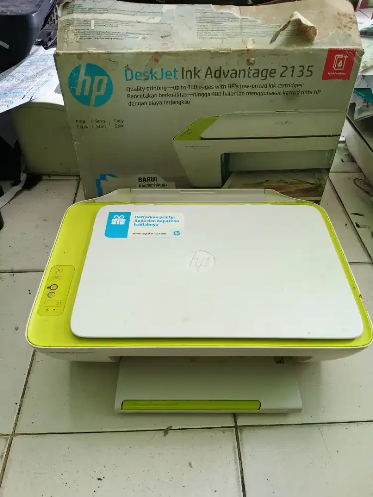 Printer hp 2135 scan copy