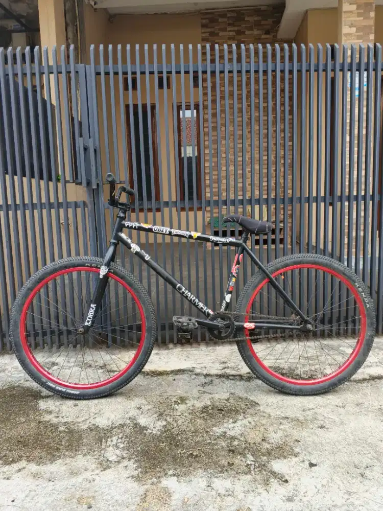 Sepeda Fixed Gear Freestyle (FGFS) 26 Breakbrake 17 + Sadio Bikes