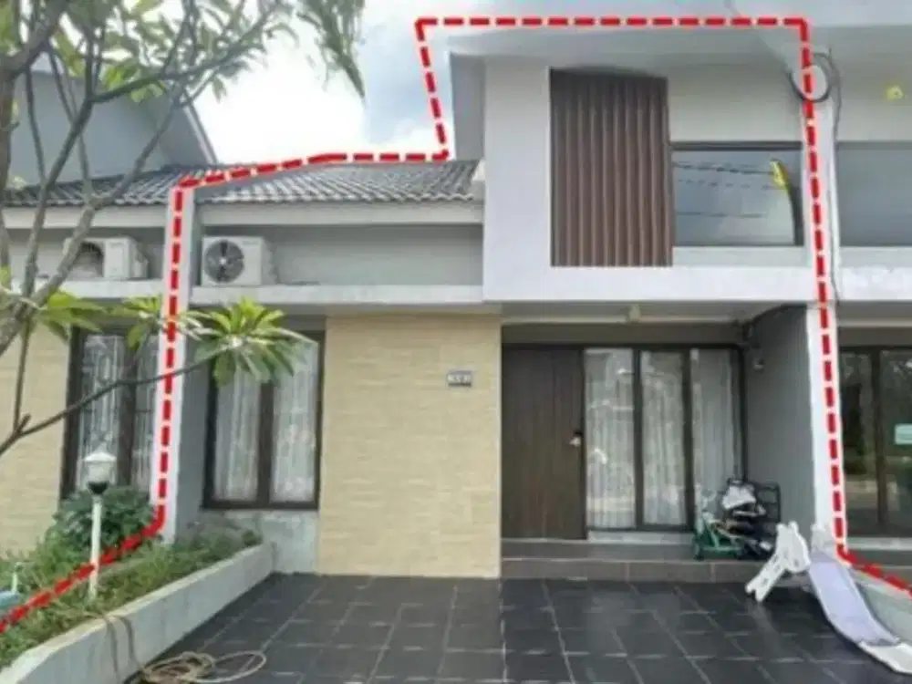 DIJUAL RUMAH MODERN SIAP HUNI 2 LANTAI VIA LELANG DI PERMATA CIMANGGIS DEPOK