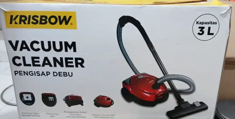 Di jual cepat vacum cleaner krisbow masih gress