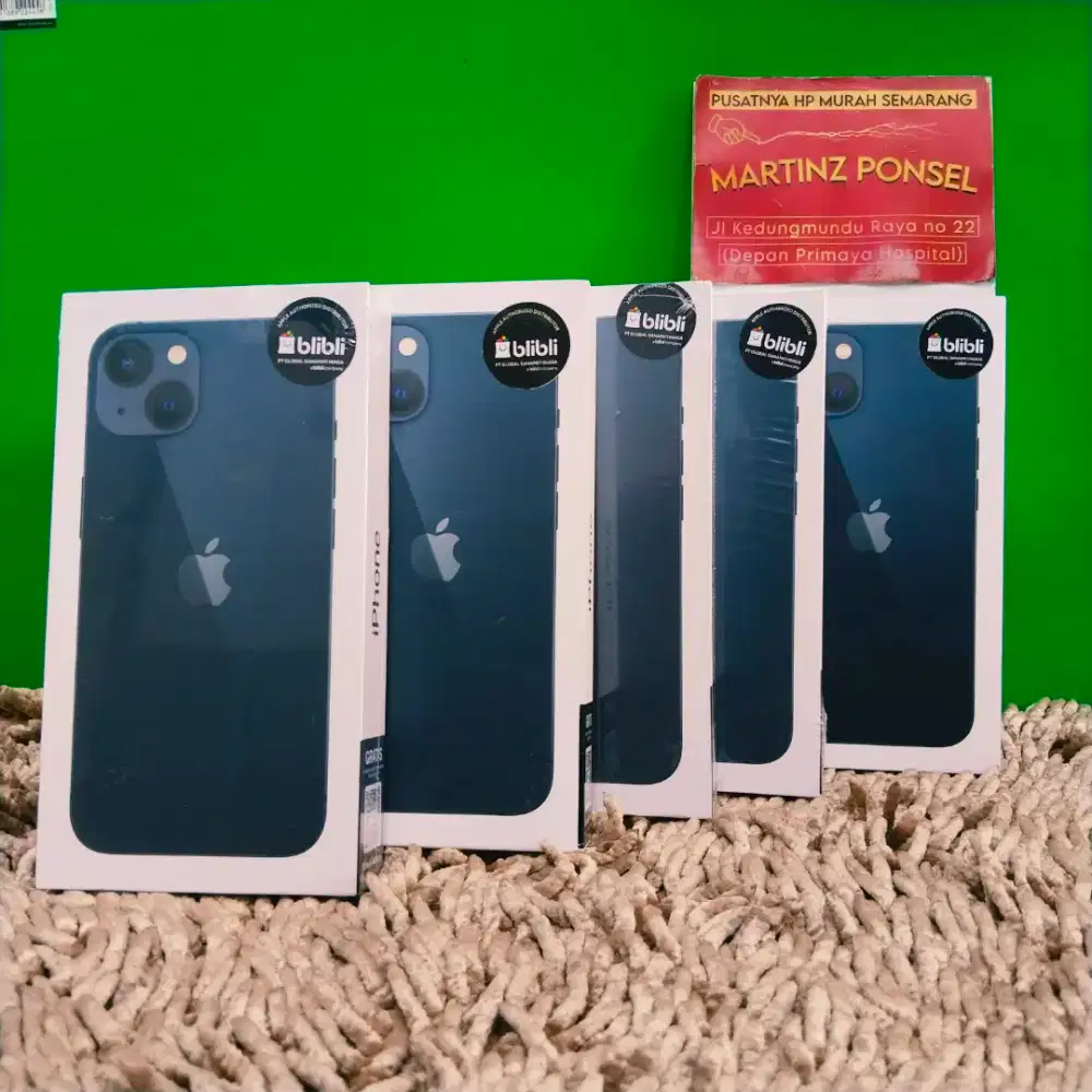 Iphone 13 128gb new termurah - Resmi iBox