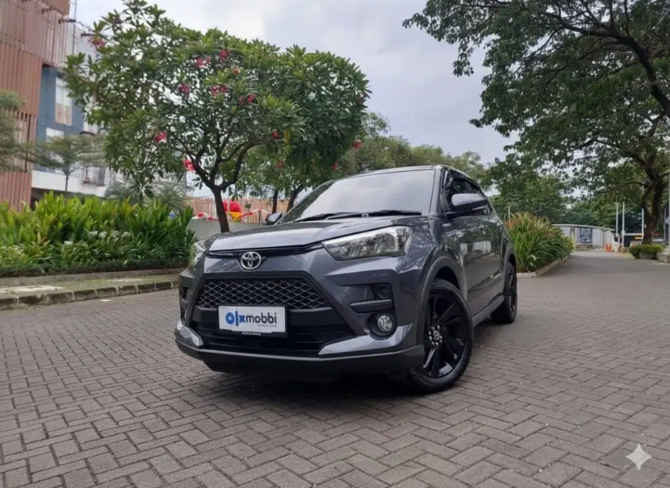 DP RINGAN Toyota Raize 1.0 G One Tone Bensin-MT 2021 Abu-Abu CFFZB