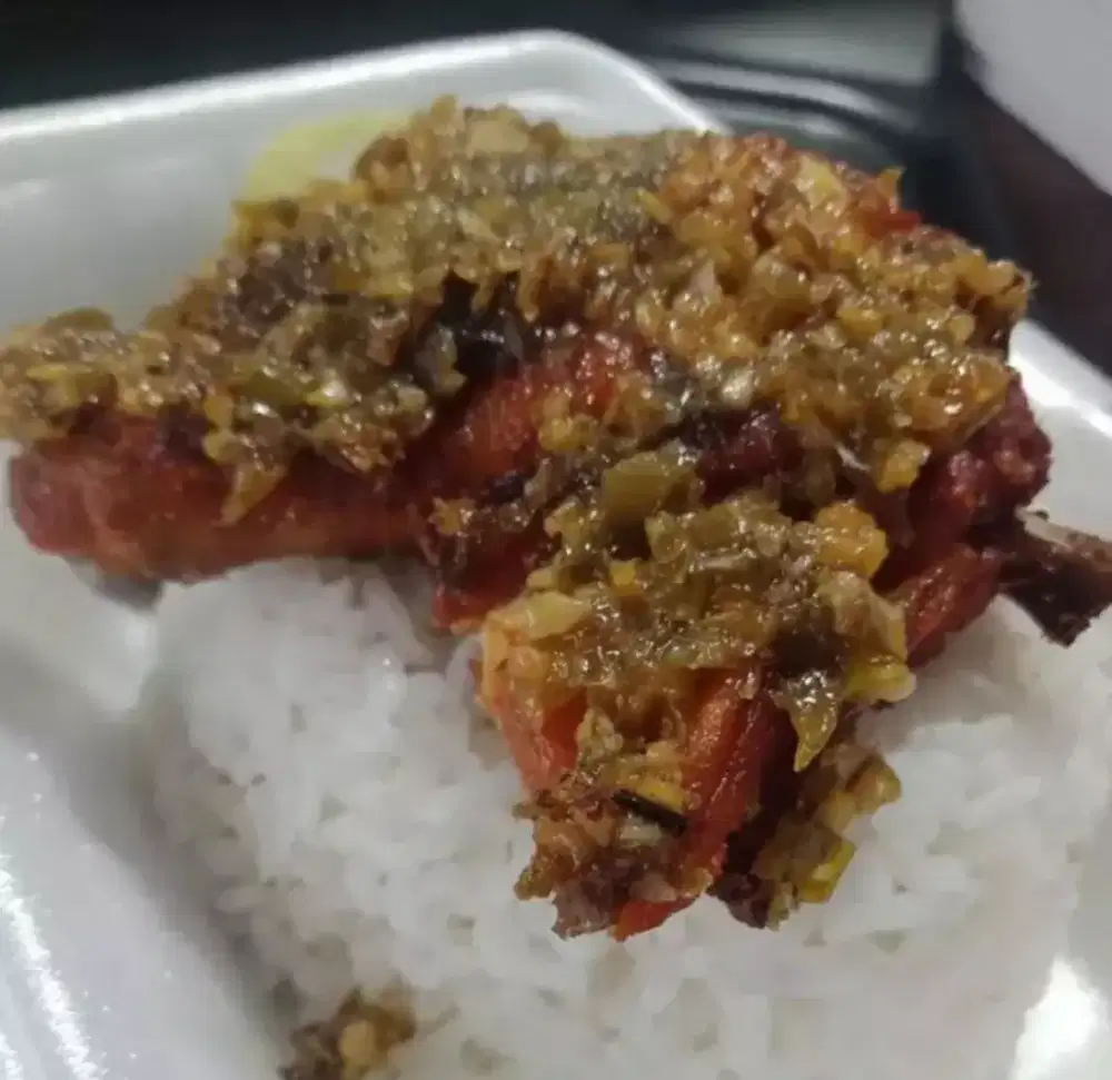 AYAM CABE IJO, AYAM GORENG