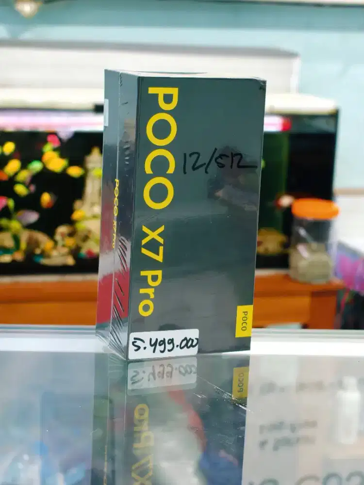 POCO X7 PRO 5G 12/512 HITAM NEW SEGEL PROMO TERMURAH