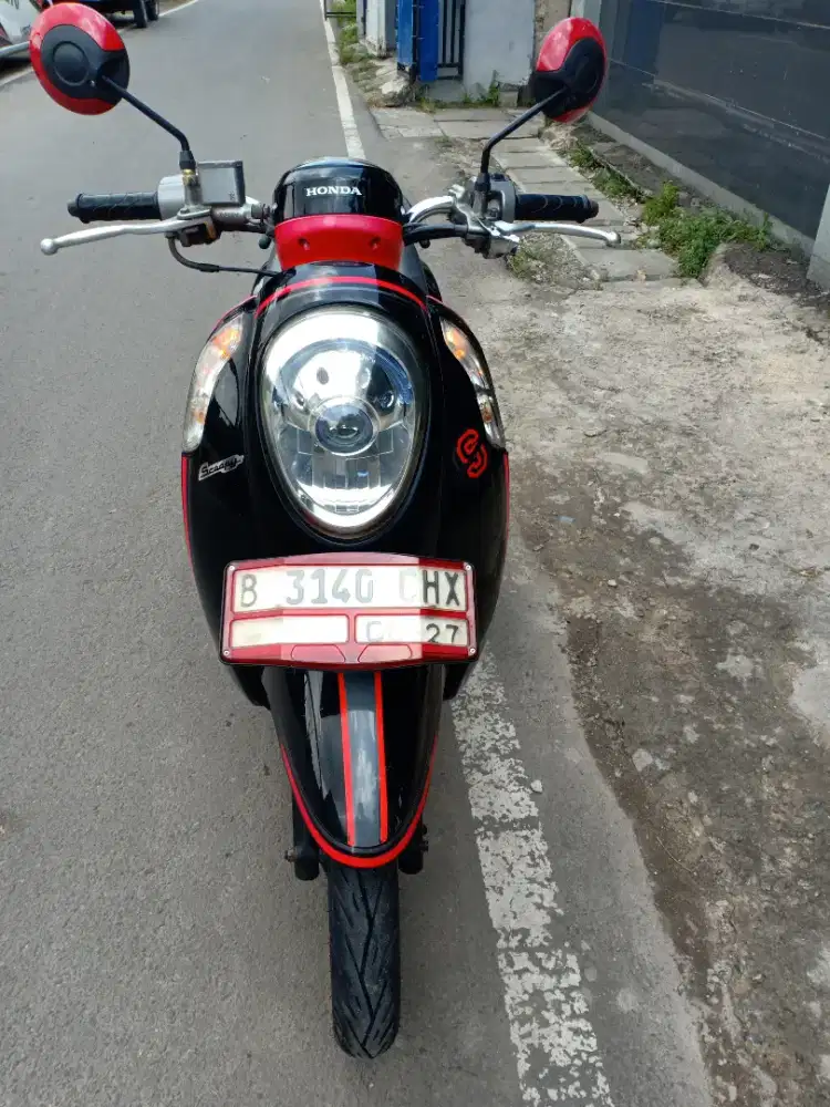 Honda Scoopy fi 2013 lengkap pajak hidup