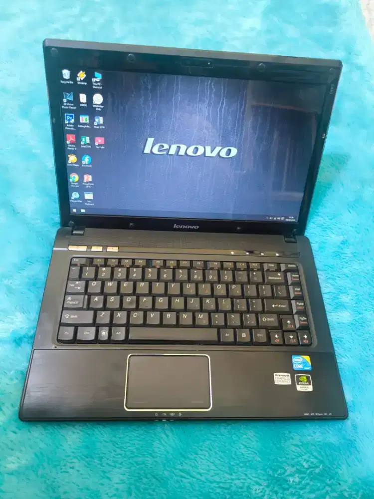 DIJUAL LAPTOP GAMING MEDIUM LENOVO G460 KENCANG,CORE I5 GEN 2,RAM 8 GB