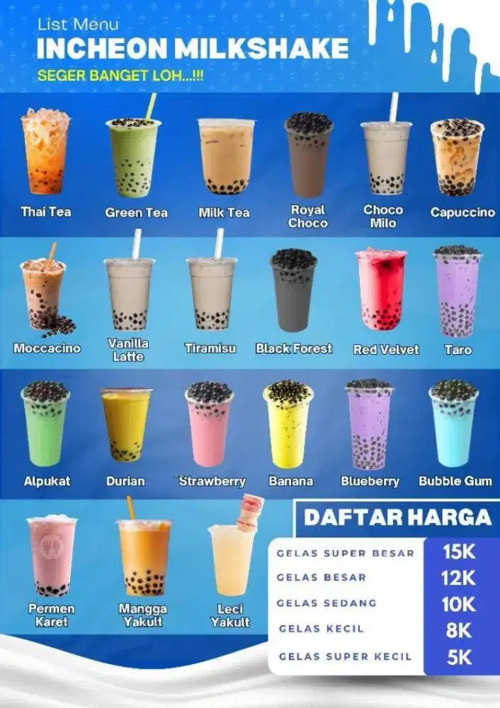 DIBUTUHKAN SEGERA KARYAWAN UNTUK JAGA STAND MINUMAN