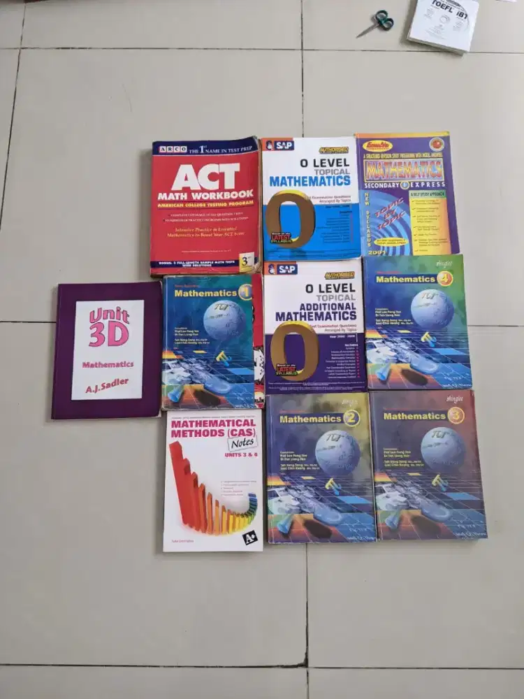 Buku Persiapan Tes Matematika Internasional