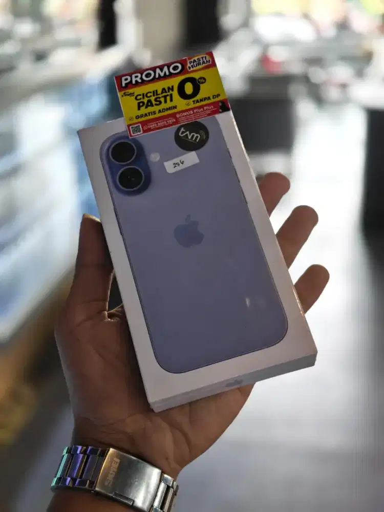 Ready Stok Siap Antar iPhone 17 Lavender 256gb Ibox