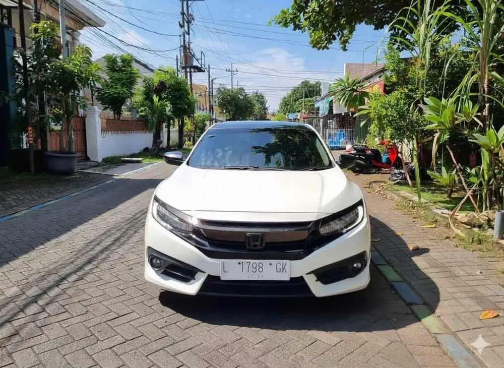 HONDA NEW CIVIC 1.5 ES TURBO PRESTIGE 2017 PUTIH SURABAYA