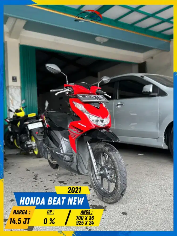 HONDA BEAT NEW 2021 MANTAP MASZEHH HIKMAH MOTOR KEPUH MALANG