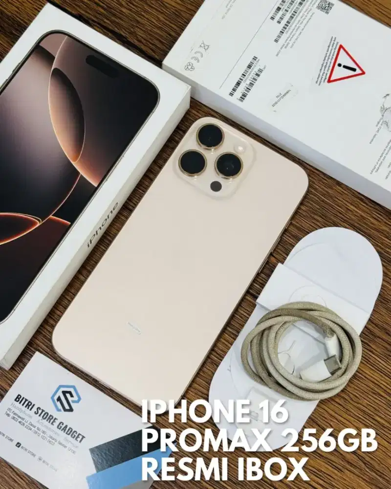 IPHONE 16 PROMAX 256GB JAKARTA