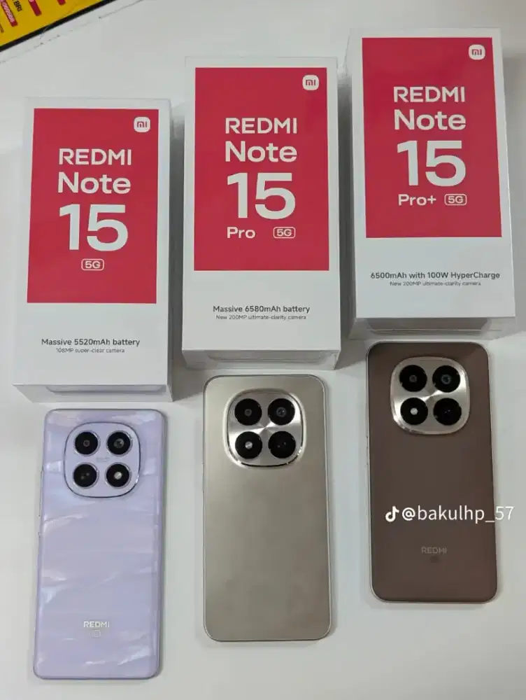 READY REDMI NOTE 15