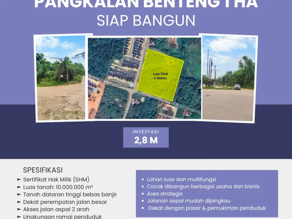 ‎DI JUAL LAHAN KAWASAN WISATA STRATEGIS PAGAR ALAM