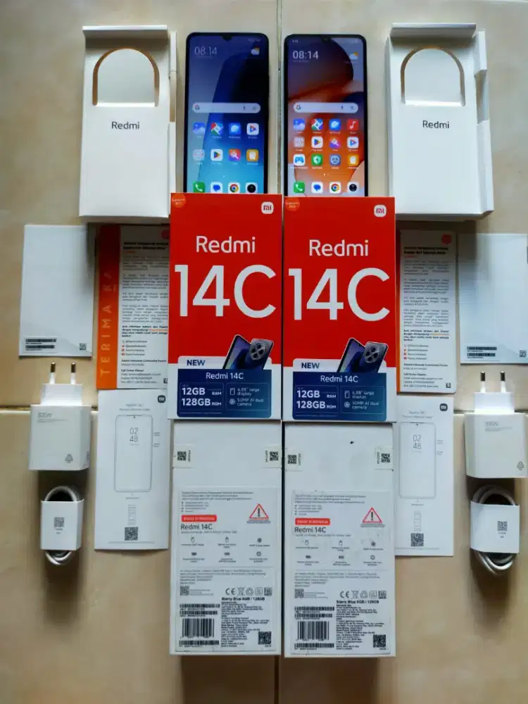 Redmi 14C seperti baru 6/128
