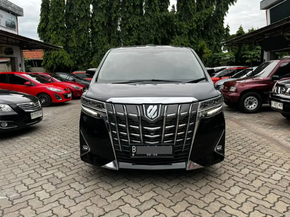 TOYOTA ALPHARD G ATPM AT 2012 BLACK EDITION