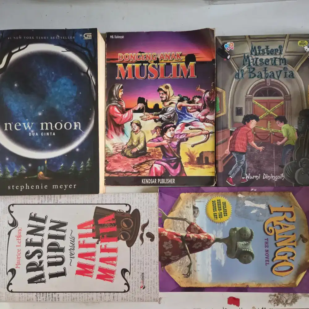 Bundle Buku Novel 5