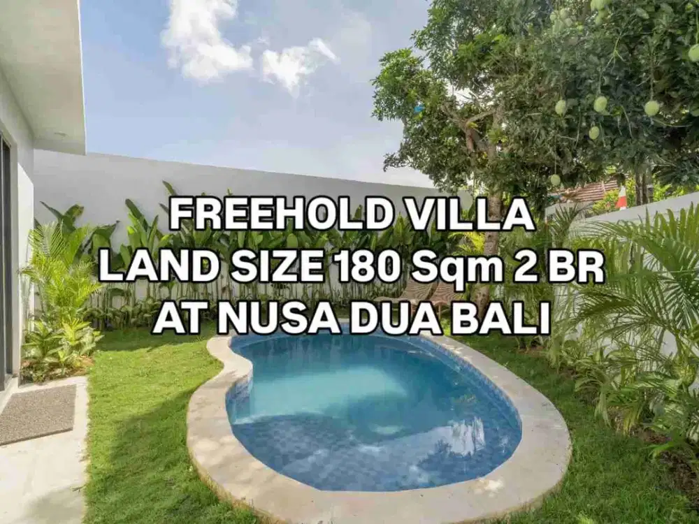 Villa Baru di Nusa Dua Kuta Selatan Badung Bali