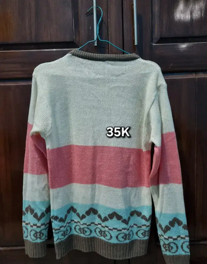 Cardigan pink atasan pink