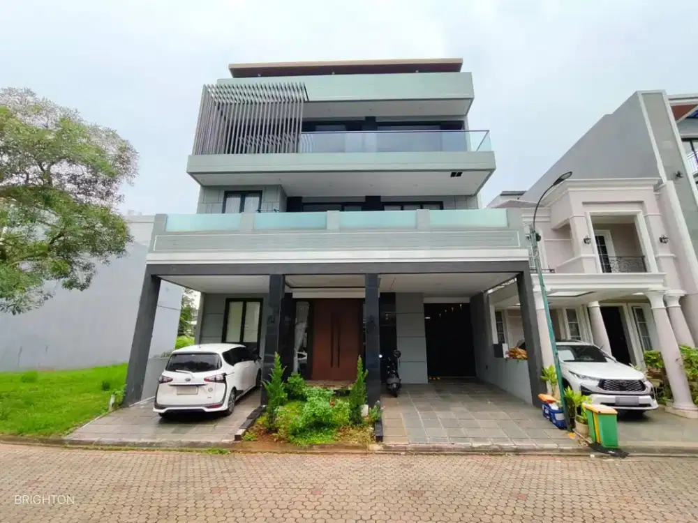 Rumah Mewah Fully Furnished di Perumahan Casa Goya Kemanggisan Jakarta Barat