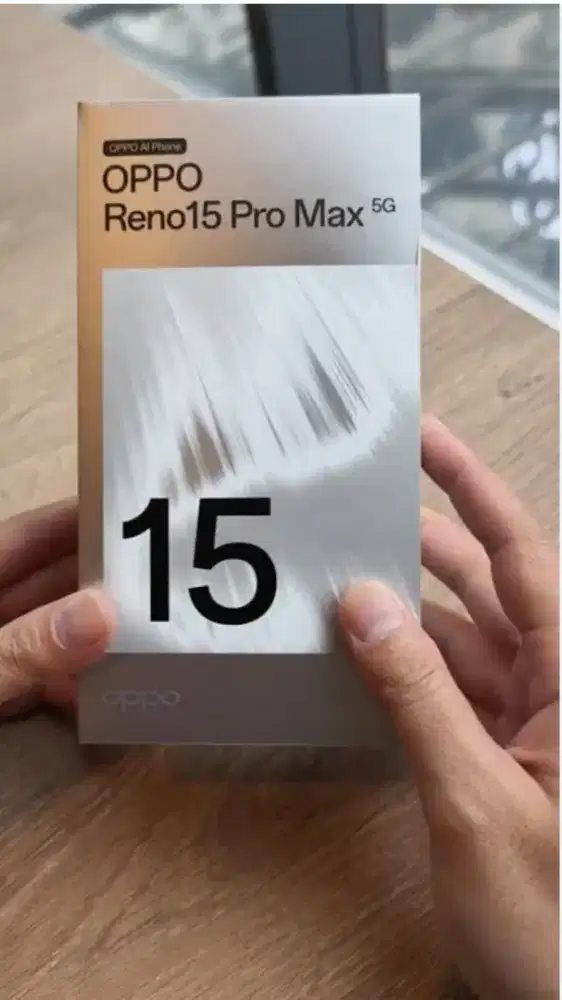 Oppo Reno 15 pro max 5G 12/512GB garansi resmi oppo 1 tahun bisa cod