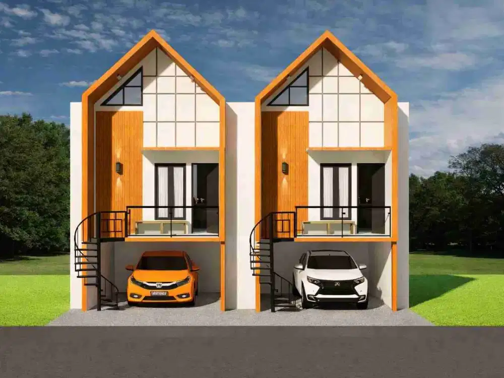 Town House Aestetic 2 Lantai, Cash only 265 Juta