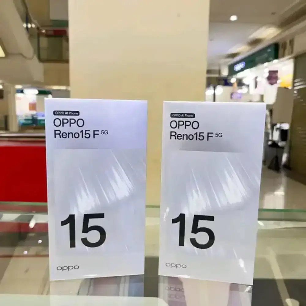 Oppo Reno 15F 8/128GB garansi resmi 1 tahun