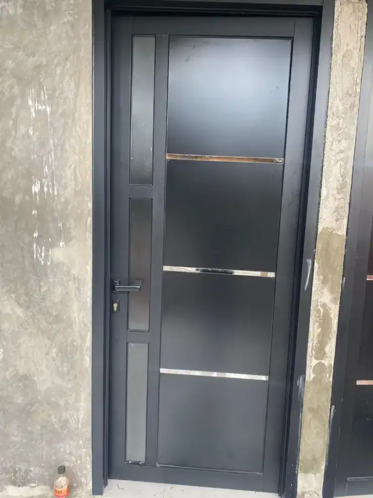 Pintu aluminium+pasang