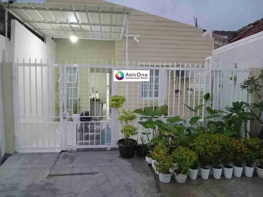 Dijual rumah siap huni dekat rumah sakit di vila indah permai bekasi utara