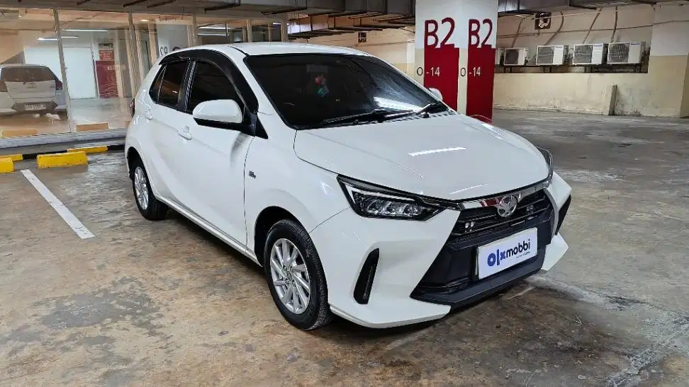 DP MURAH Toyota Agya 1.2 G Bensin-AT 2023 Putih CEZRB