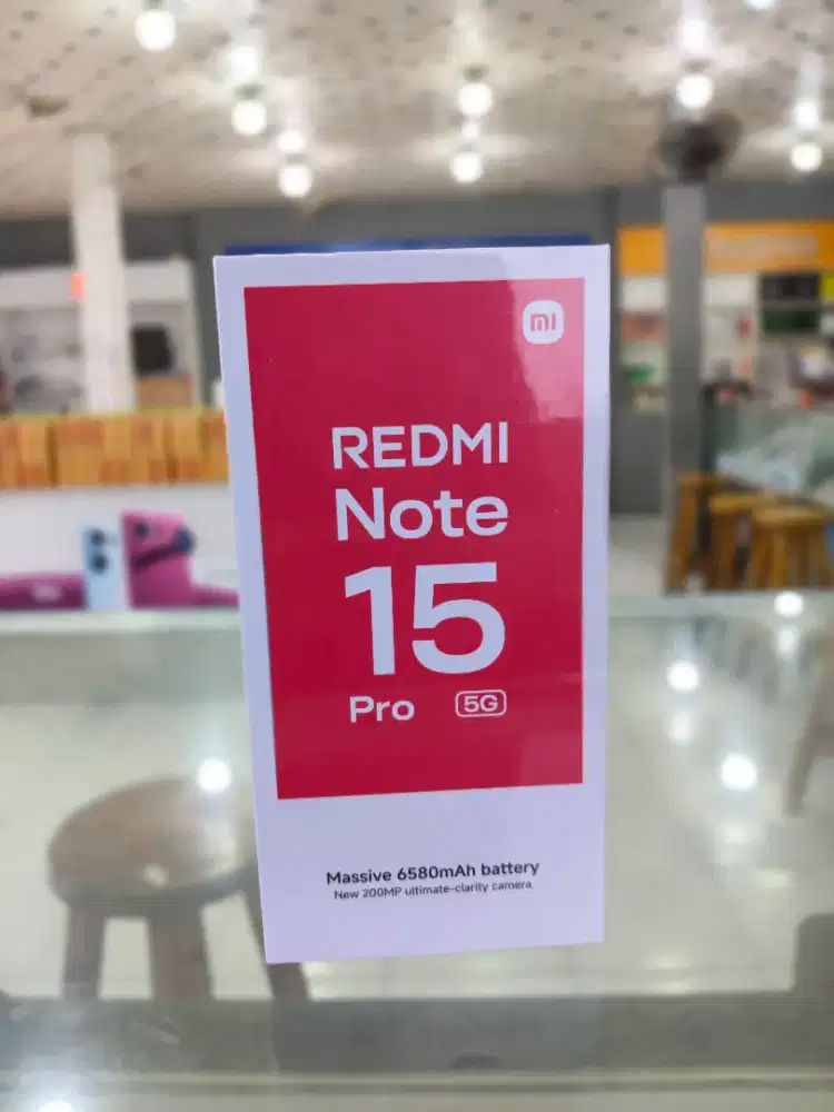 REDMI NOTE 15 PRO 12/512 NEW SEGEL BERGARANSI RESMI!!!