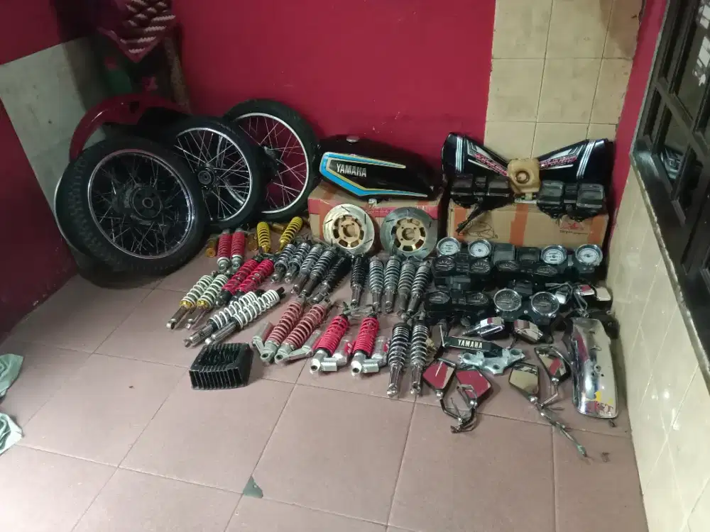 Spare part khusus motor yamaha rx king harga mulai dari 100rb