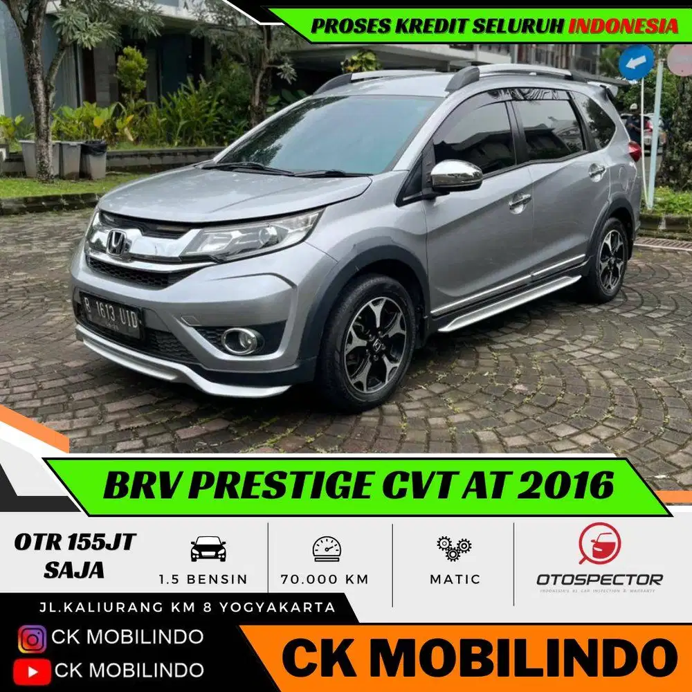 Honda BRV Prestige Matic 2016 ISTIMEWA DP minim Kredit Murah