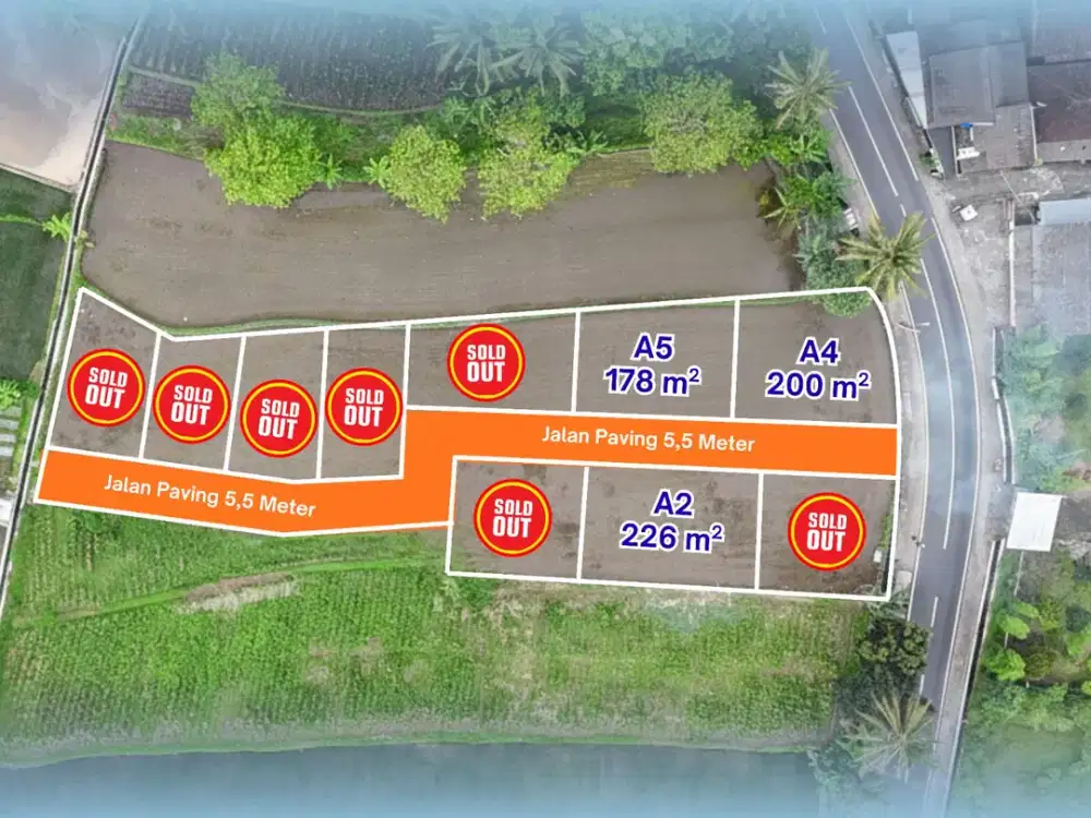 Tanah Jogja Area Kampus UII, Nyaman Huni dan Asri