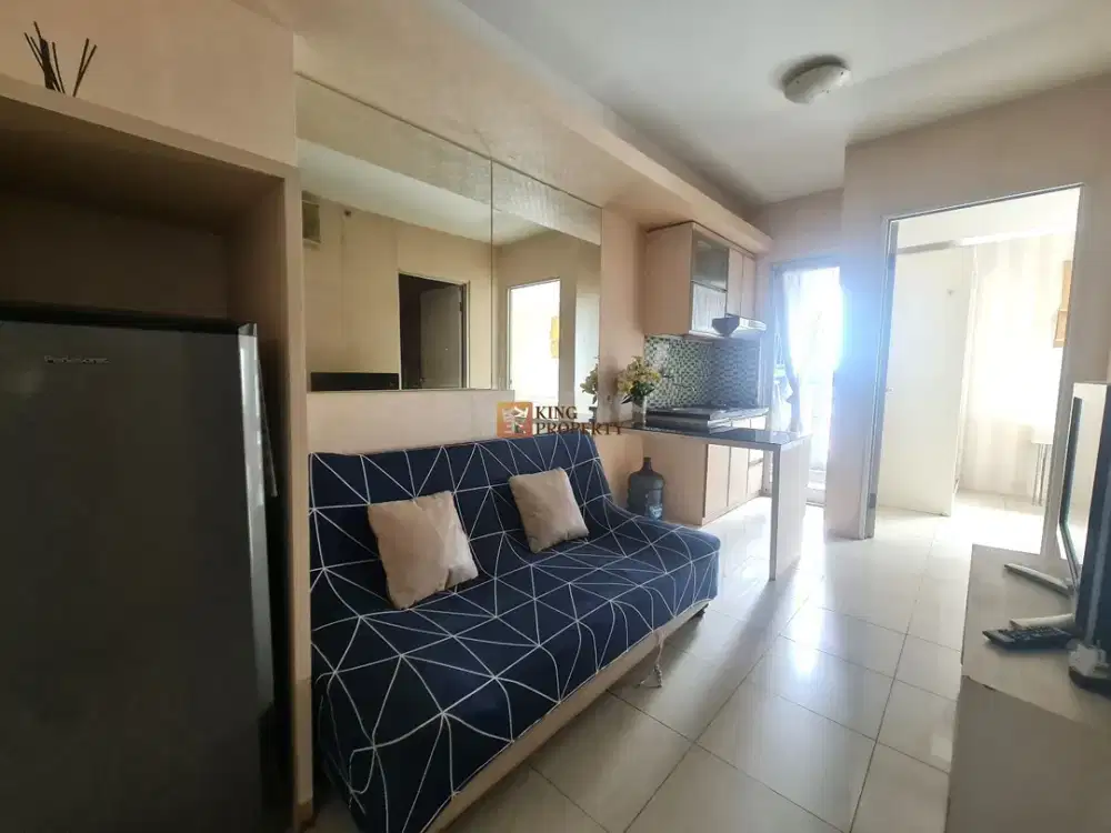 Seberang Mall Baywalk! Disewa Apartemen Green Bay Pluit Greenbay 2Br 38M² Full Furnish Minimalis Tinggal Jalan Kaki!