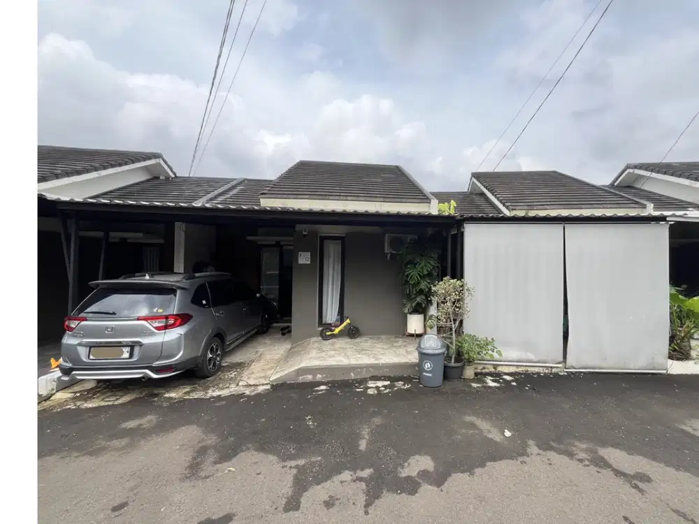Disewakan Rumah Luas 2 Kavling Cluster Mutiara Citayam