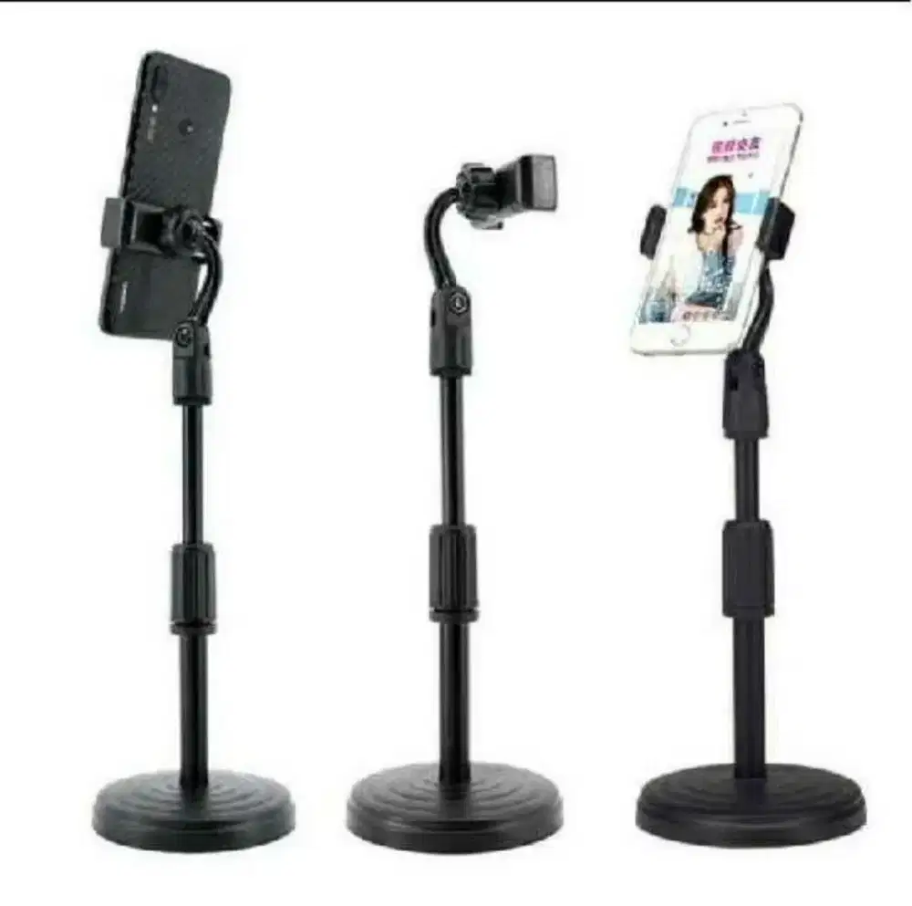Holder stand mic handphone