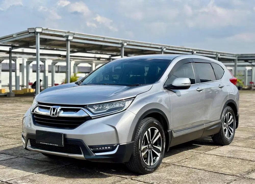 [LOW KM 64.000] HONDA CRV 1.5 TURBO AT PRESTIGE 2017 SILVER TT 2018