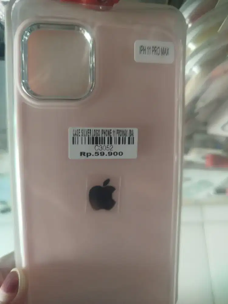 CASE SILVER LOGO IPHONE 11 PRO MAX