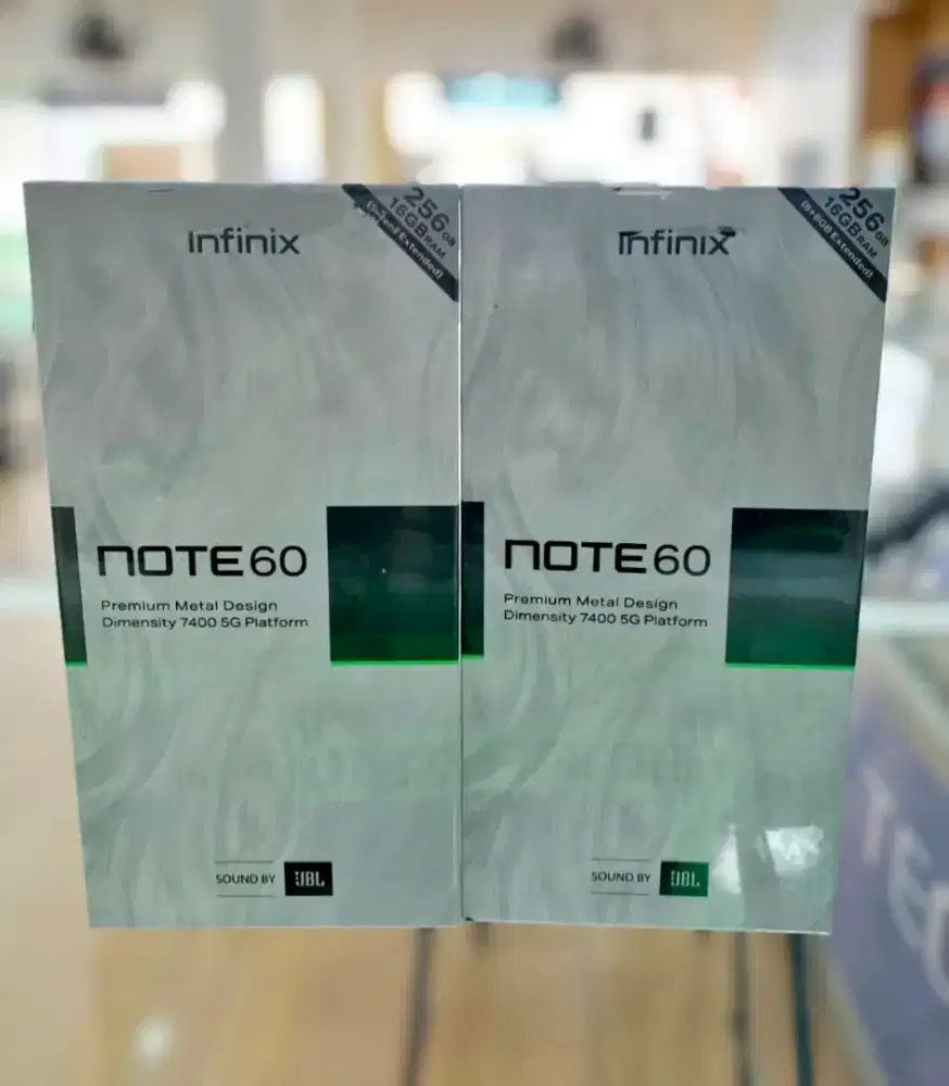 Infinix Note 60 5G 8/256 Garansi Resmi Baru Dan segel