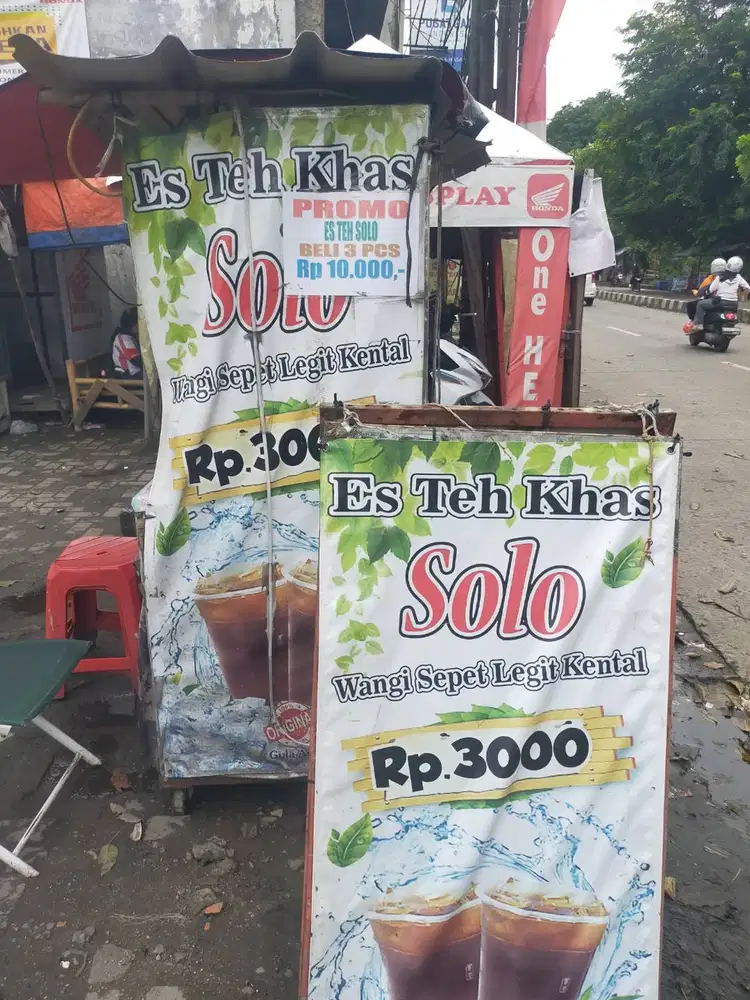 Jaga both es teh solo