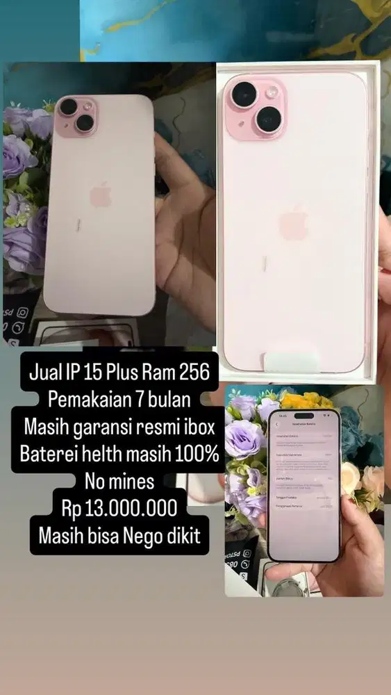 Jual Iphone 15 Plus