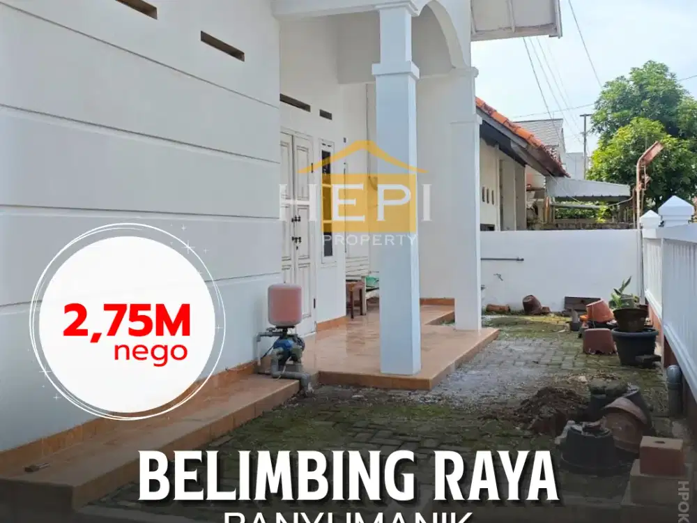 Dijual Rumah di Belimbing Raya Banyumanik Semarang
