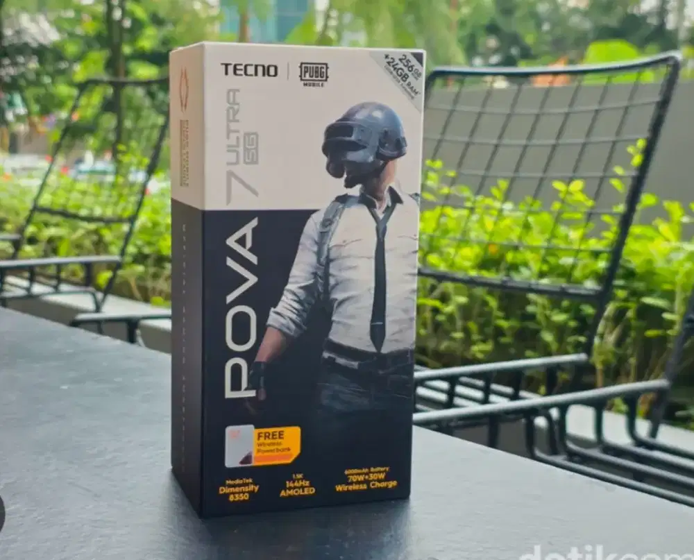 Tecno pova 7 ultra 5G 12/256GB Garansi resmi 1 tahun busa COD