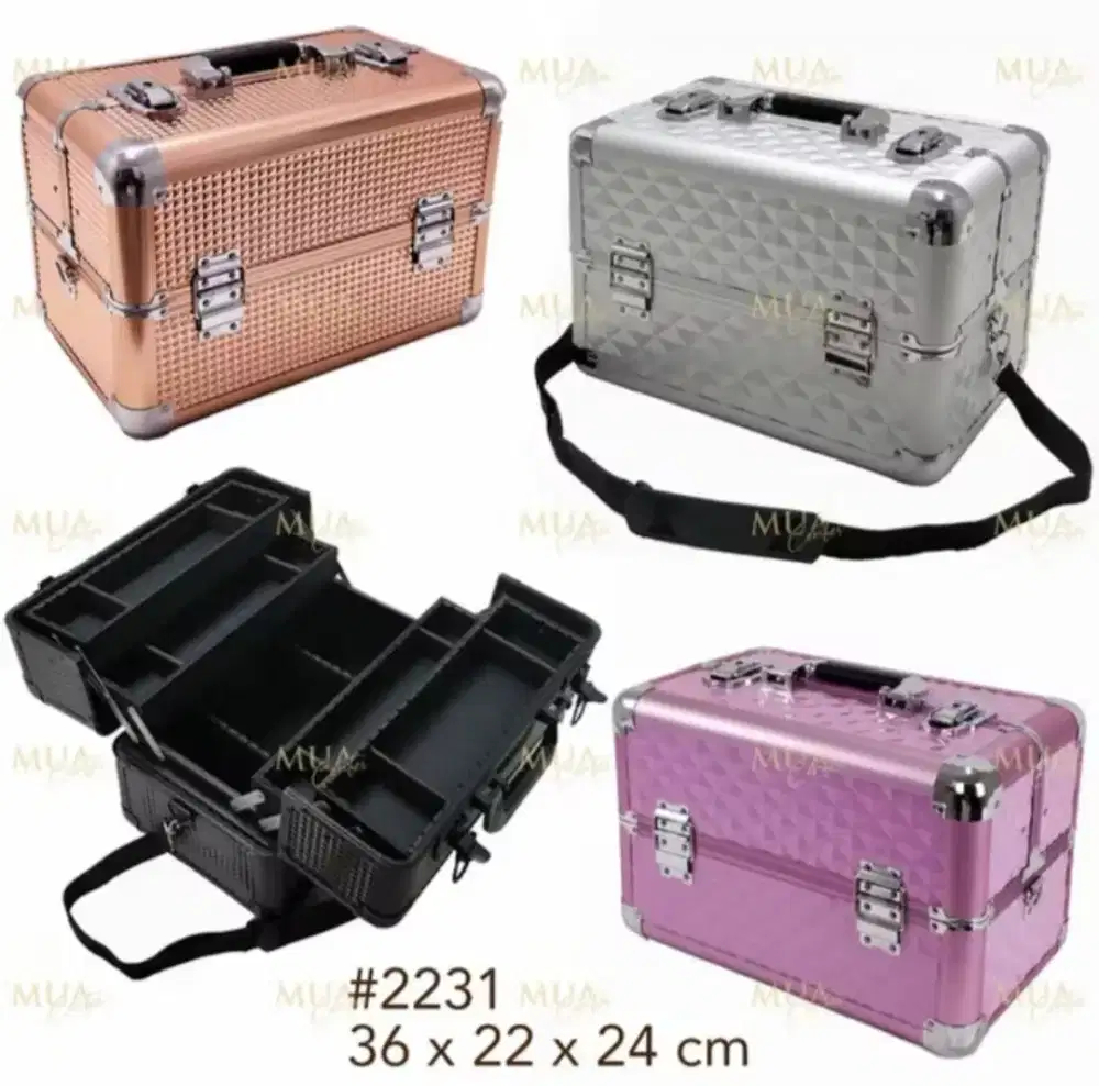 Tas make up, kokoh, kuat, cantik.