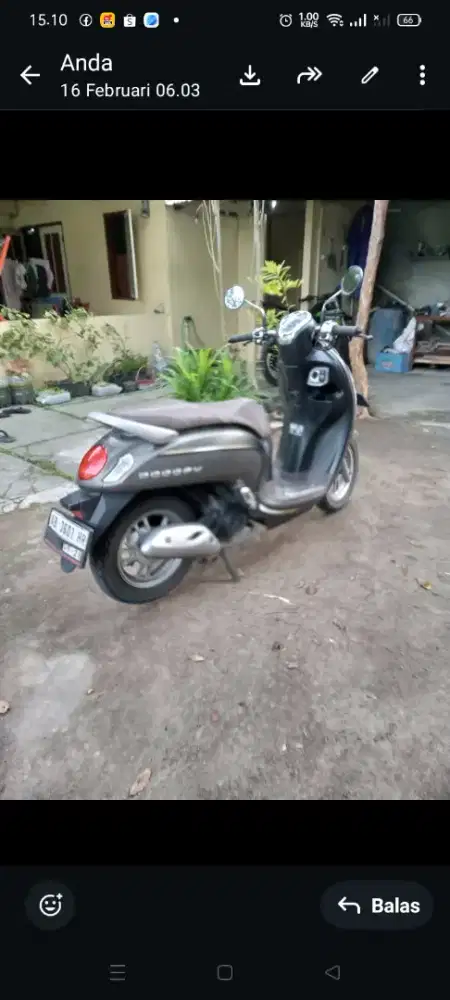 Scoopy 2023 Keyless