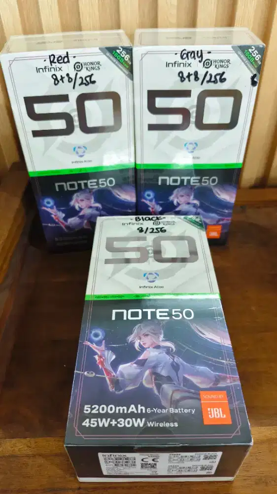 INFINIX NOTE 50 8/256 BARU MURAH